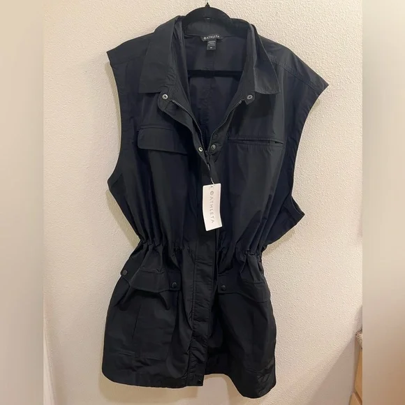 NWT ATHLETA black boundless vest Size 3X - Picture 3 of 6